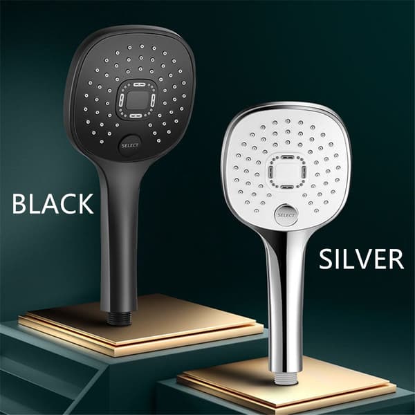 Dusjhode Vannbesparende SVART