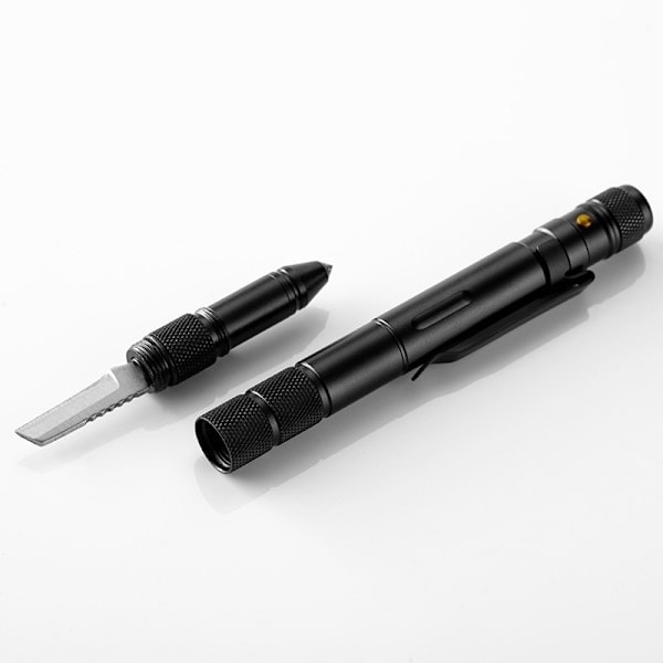Present till män, taktisk penna med LED, farsdagspresent, presenter till män