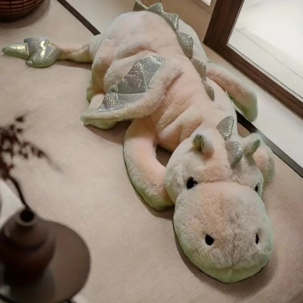 Pehmeä pehmo Magtid dinosaurus ja lentävä lohikäärme tyyny nukkesetti