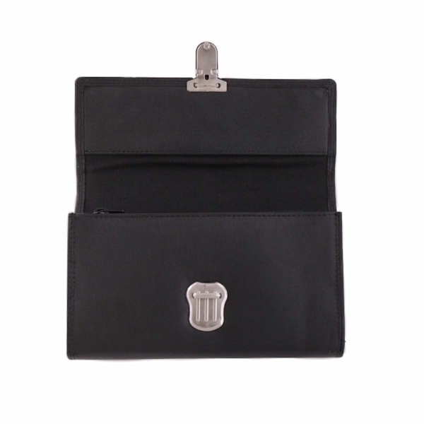 Lommebok i kalveskinn Taxi Svart Black one size
