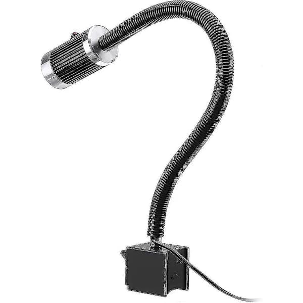 Magnetisk base LED-maskinlampe, 9W fleksibelt vanntett arbeidslys