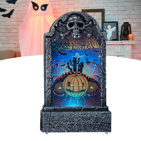 Halloween Tombstone Light Special Patterns Festival Dekorativ Lampa för Bar Party Hem pumpa