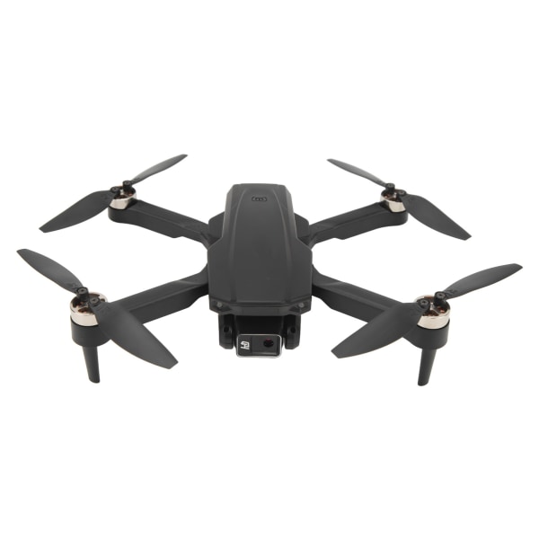 H16 RC Drone -kaksoiskamera, kokoontaitettava nelikopteri, musta Optinen Flow Hover Flip Headless Mode Gravity Sensing Drone Lelu