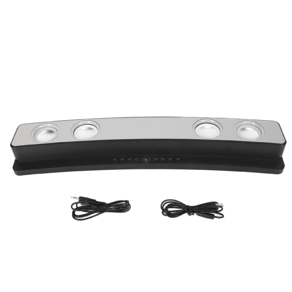 Datorspel Soundbar BT5.0 3,5 mm AUX HiFi Stereoljud Trådlös Bluetooth Bar-högtalare för PC Laptop Desktop