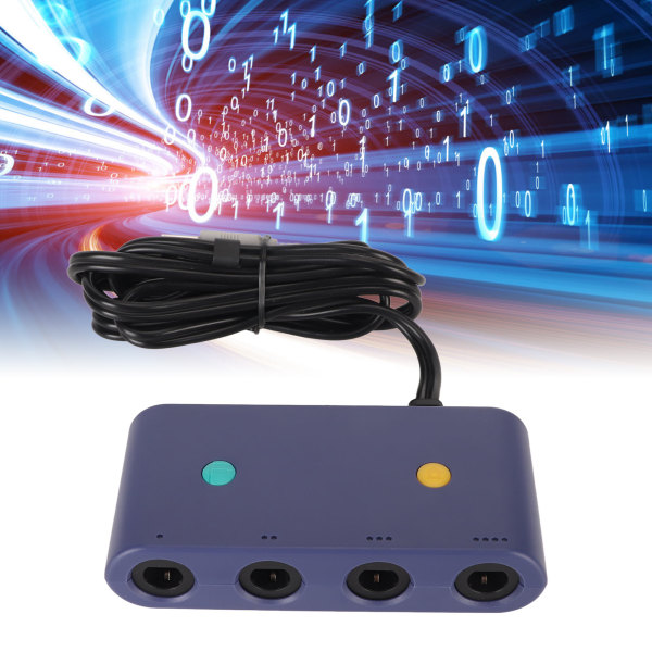 för Gamecube Controller Adapter 3 in 1 Game Controller Converter för Wiiu för Switch PC