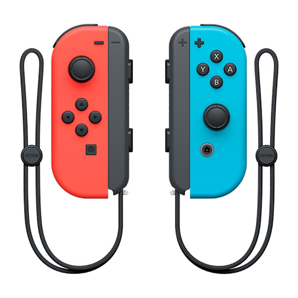 NS Switch vänster och höger handtag Joycon-handtag Switch Bluetooth-handtag med fjärrväckning och handledsrem