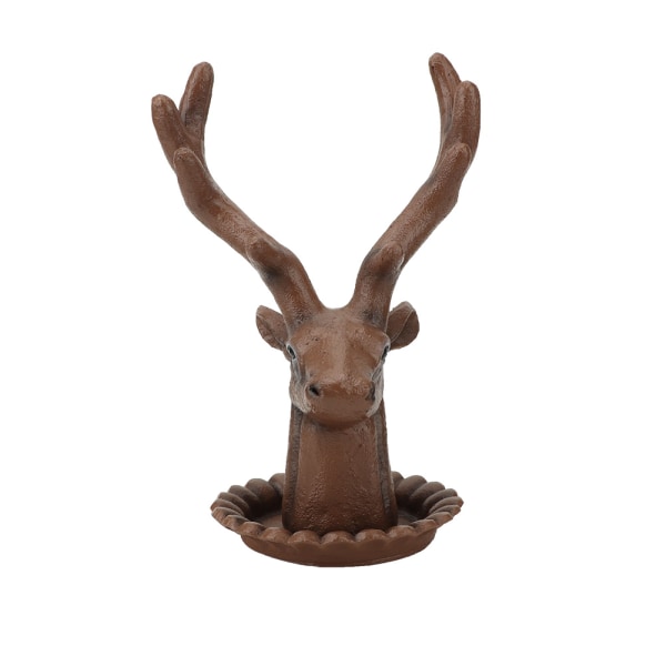 Vintage Resin Deer Horn Smykker Oppbevaring Display Rack Armbånd Halskjede Ring Stand Holder