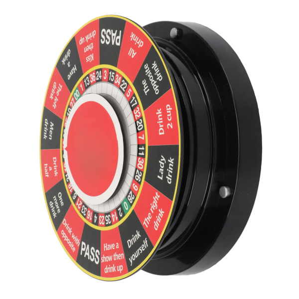 Premiehjul Elektrisk Spin Wheel Roulette Spill Drikkehjul for Home Party KTV Bar