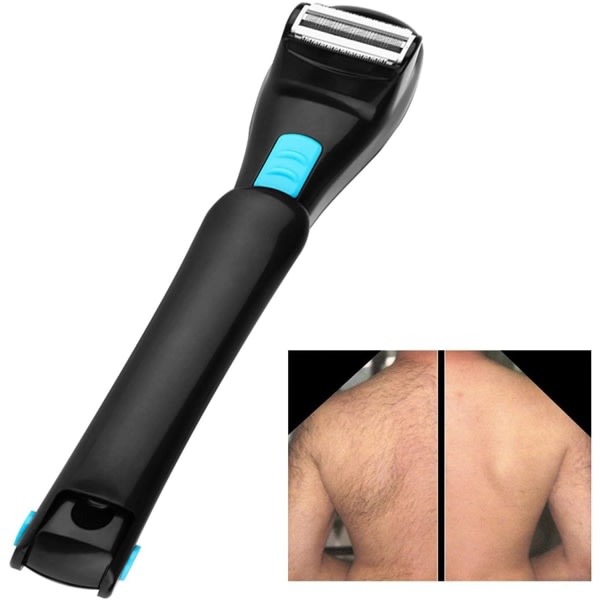 Elektrisk kroppsrakapparat Vikbar ryggrakapparat för män Elektrisk rakapparat Hårborttagningsverktyg