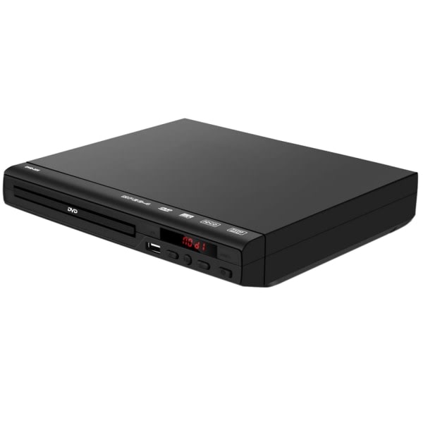 Dvd-afspiller til tv, alle regioner gratis dvd-cd-afspillere Av-udgang inbyggd / Ntsc, USB indgang, fjernkontrol