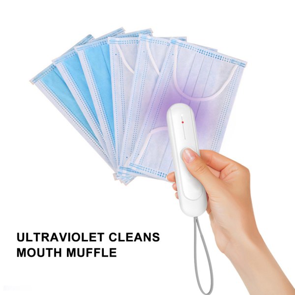 5W genopladelig bærbar ultraviolet rengøringslampe Håndholdt UV-pind til husholdningsbrug