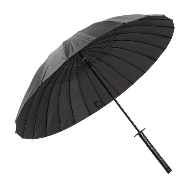 Sateenvarjo 24 Bones UV-suoja Kannettava Sword Hilt Kahva sateenvarjo rekvisiitta ulkokäyttöön