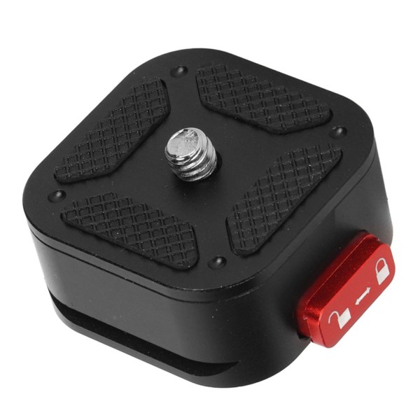Mini pikakiinnityslevy 1/4 ruuvinreikäpidike kameran pikairrotuslevy kameran näytöille telineet mikrofonit