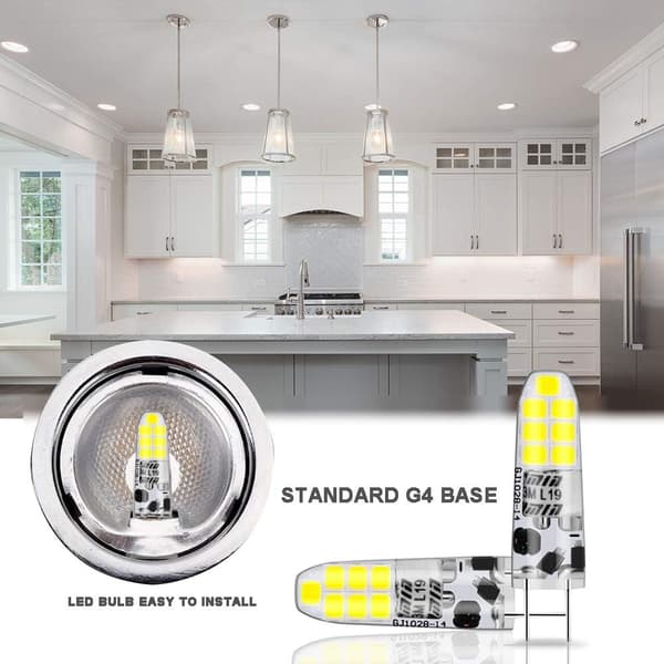 LED G4 Kallvit 6000K, Auting G4 3W Ekvivalent t