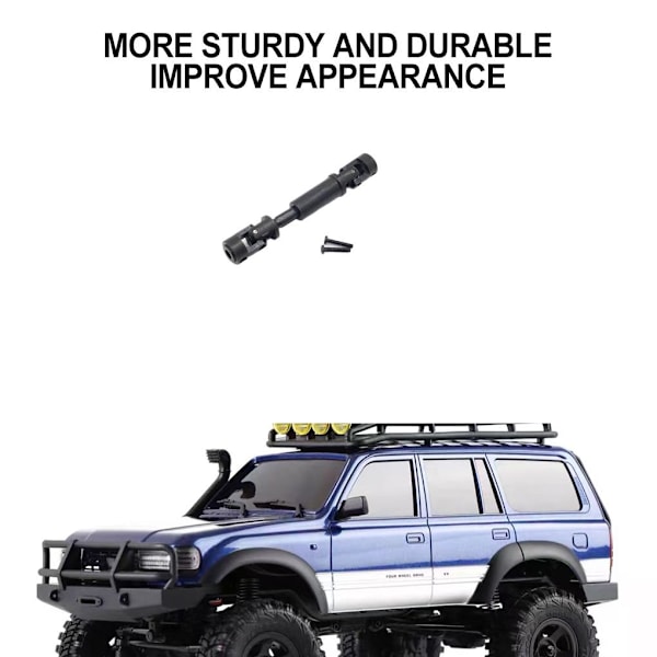 RCGOFOLLOW 1st Stål Design Universal Drivaxel För 1/18