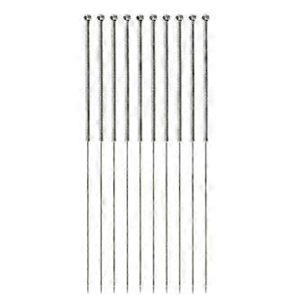 10 kpl/erä ruostumattomasta teräksestä valmistettuja suuttimien puhdistusneuloja 0,2/0,25/0,3/0,35/0,4 mm