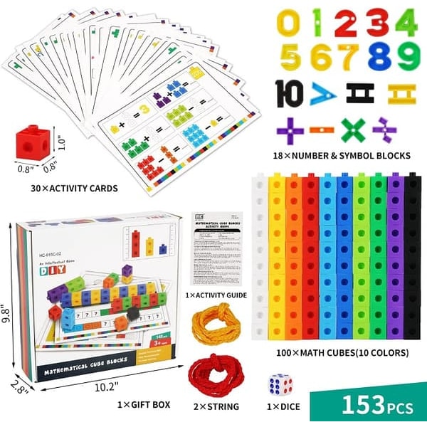 Number Blocks -aktiviteettisetti - Numerot 1-10—pa