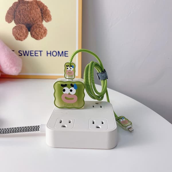 DIY-kabels beskyttelse Laddningssladdsskydd - Datakabel 20W Oplader til iPhone
