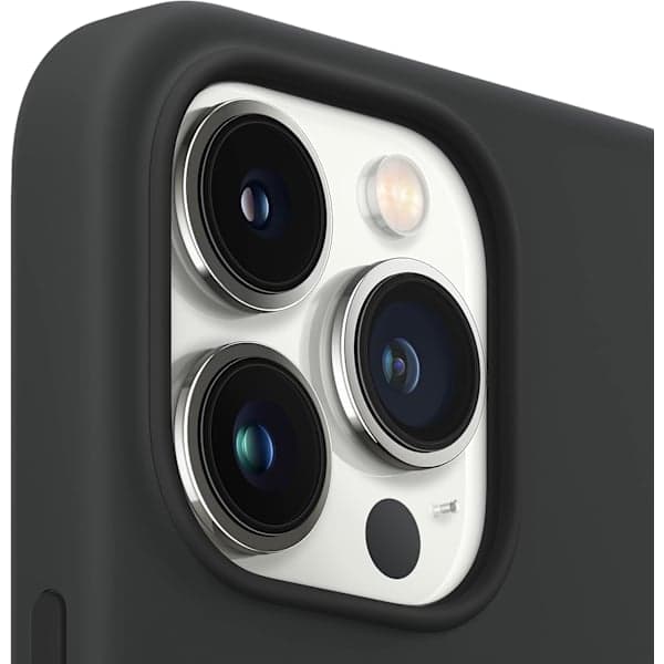 MagSafe silikondeksel kompatibelt med iPhone 13 Pro – Midnatt