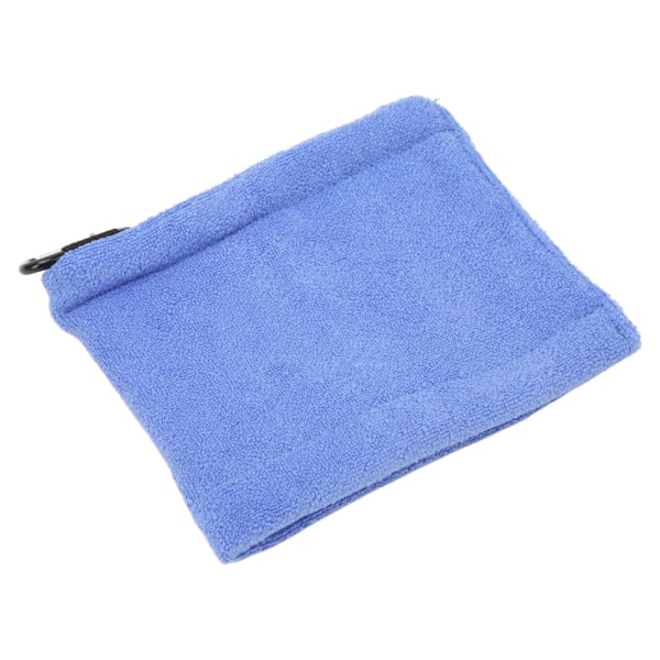 Golfhåndklæder Bløde multifunktionelle højvandsabsorption Bærbar mikrofiber golfklud til bold Golfkøller Blå