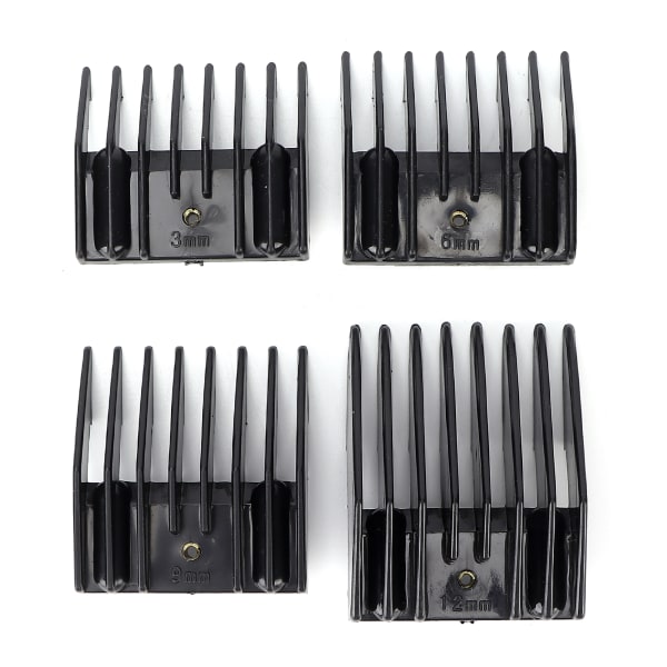 4kpl Hiustenleikkurin opaskampa Professional Home Salon Kannettava hiusleikkuri Clipper Guard -lisävaruste