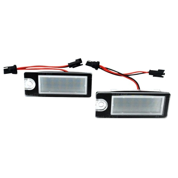 18 LED Rekisterikilven Valot Volvo S80 S60 V70 Xc70 Xc90 (2 kpl/setti)