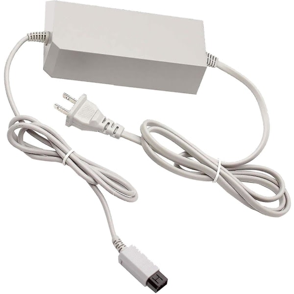 Konsolladdare for Wii, AC Power Kabelsladd for Nintendo Wii (ej for Nintendo Wii U)