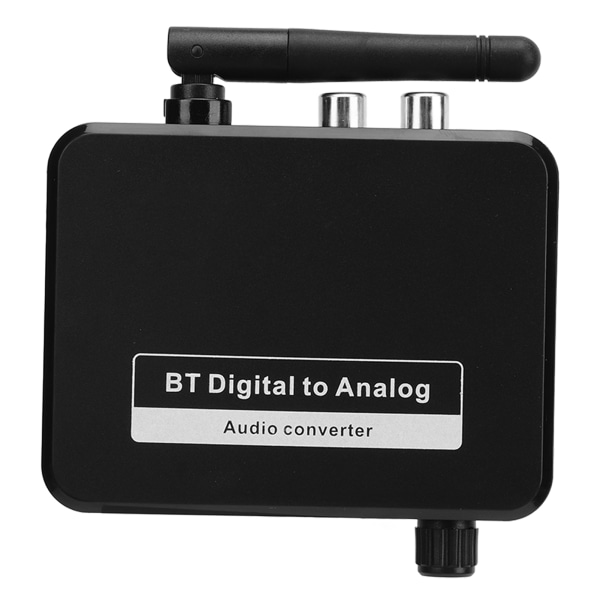 Digital til Analog Audio Converter Bluetooth 5.1 RCA Digital til Analog Receiver Converter til PS3 til PS4 DVD Home Cinema