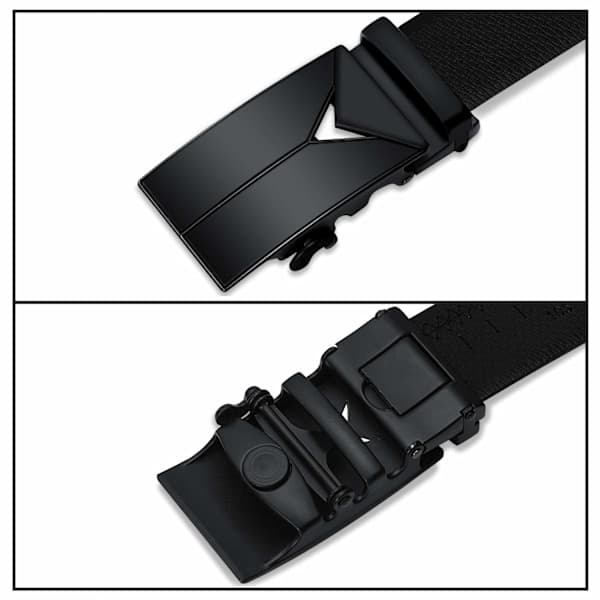 Herr Ratchet Automatiskt Bälte 35mm Bredd Läderbälte