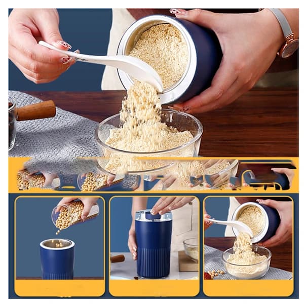 Mill, Electric Coffee Grinder, Also Suitable for Spices, Herbs and Grains