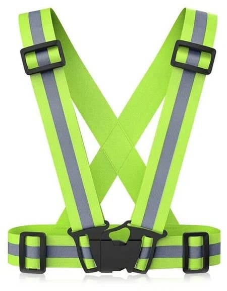 4-pak - Reflekssele til Voksne & Børn / Refleksvest – Refleks Sort