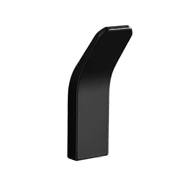 6 Pieces Black Self Adhesive Hooks, Hooks, Towel Rack without Drilling, for Shower, Bathroom, Kitchen