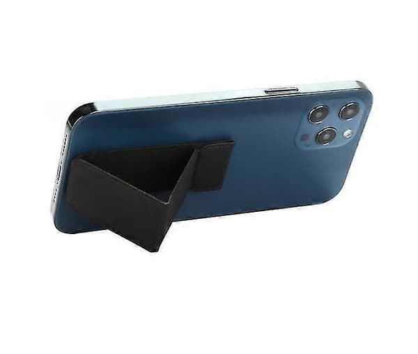 Liimattava puhelinpidike iPhonelle, sininen+musta
