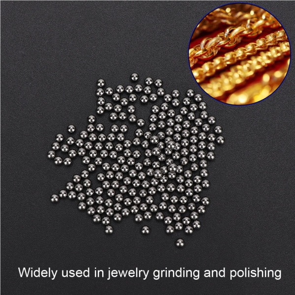 Metal polering perler polering kugle til rulle polermaskine smykker tilbehør (#3)