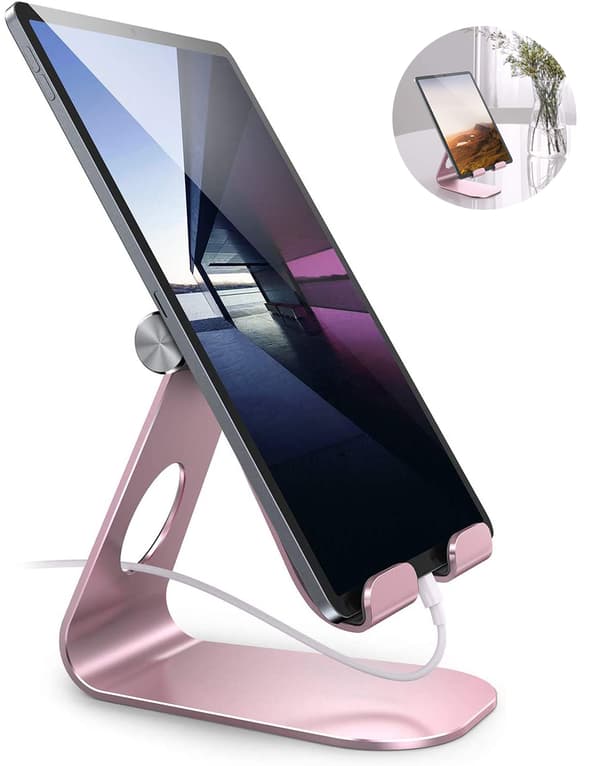 Tablet Stand, Lamicall Justerbar Tablet Holder: Bordstativ