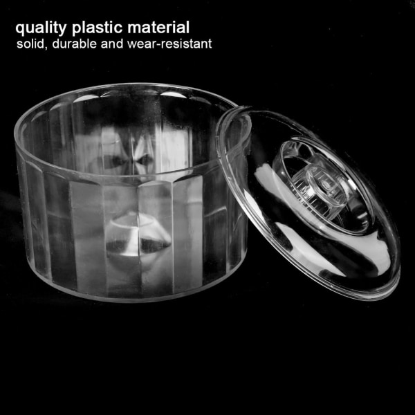 Plast poleringstrommel for magnetisk tumbler polermaskin tilbehør smykkeverktøy
