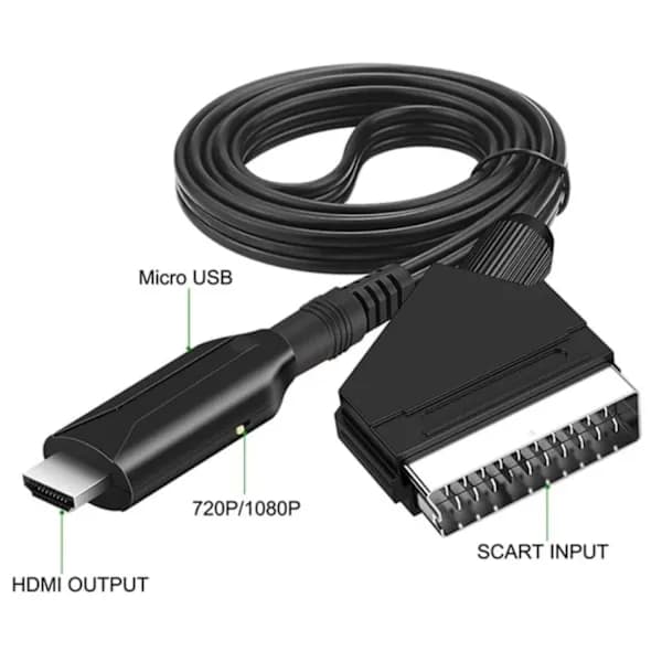 Scart til HDMI-konverter