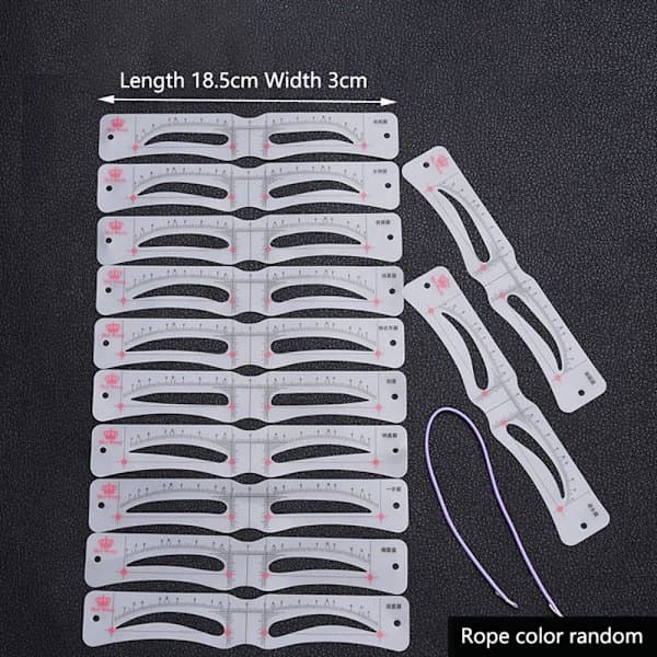 Øyenbryn Stencil Grooming Shaper Mall 1 1 1