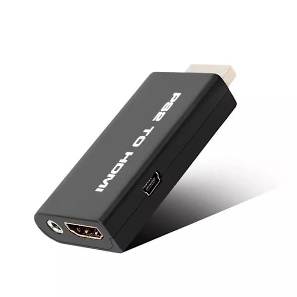 PS2 HDMI:ksi, peli HDMI:ksi, ääni- ja videomuuntimella