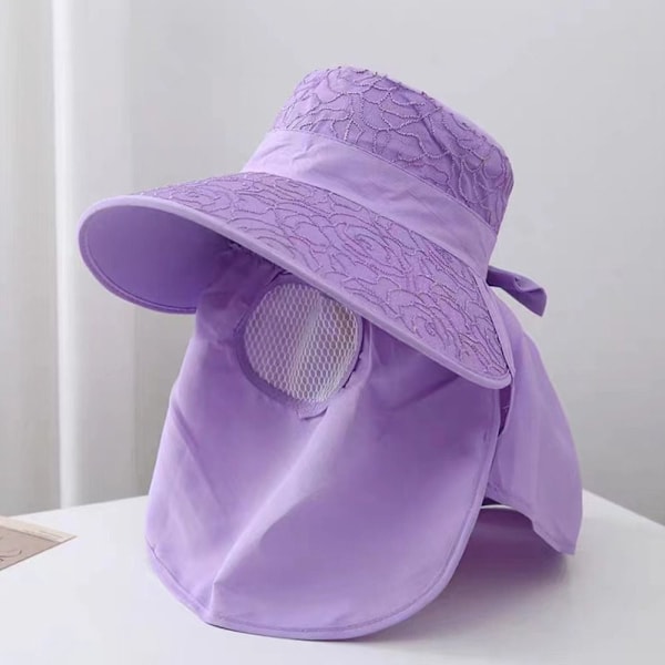 Solhatt Dammössor LILA purple