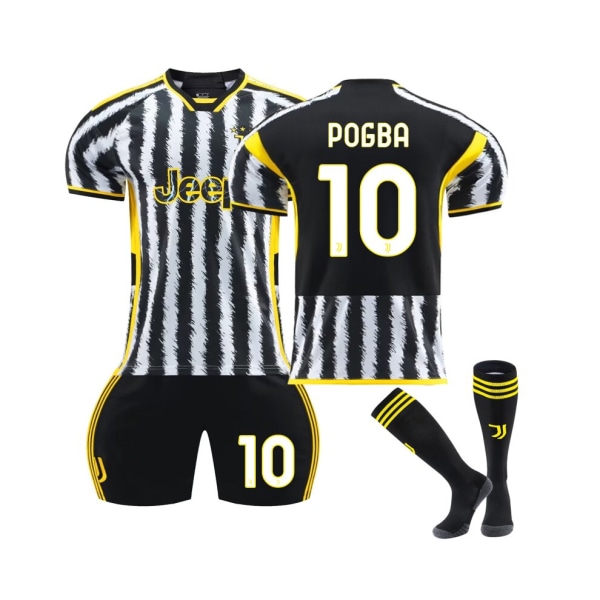 (2023-24 Juventus Home #10 Pogba set 20(115-125CM)
