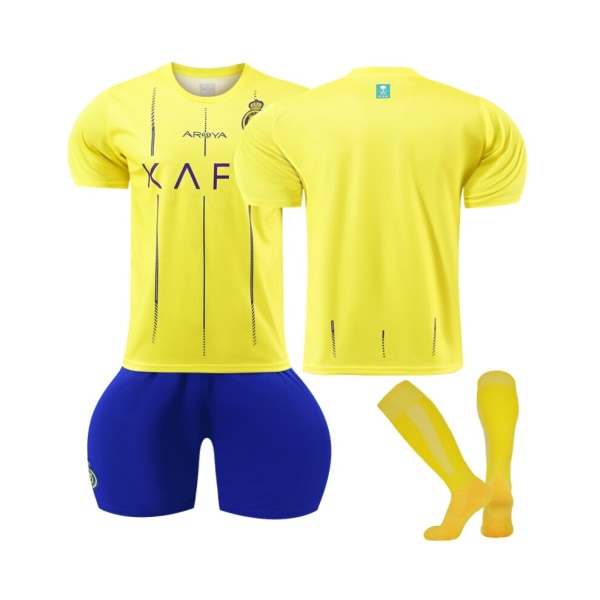 (2023/24 Al Nassr Riyadh Victory hemmafotbollströja 3XL(195-200CM)