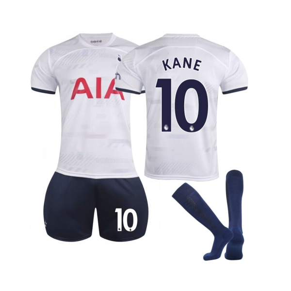 (2023/24 Tottenham Home #10 Kane Fotbollströja Kit för barn Vuxna 16(90-100CM)