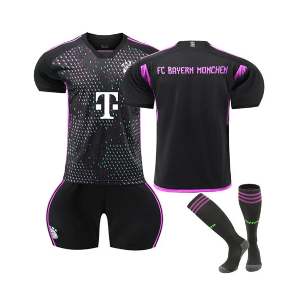 (2023/24 Bayern Bortalag fotbollströja Set 2XL(185-195CM)