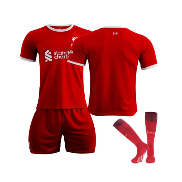 (2023/24 Liverpool hemmatröja fotbollströjalag 28(150-155CM)