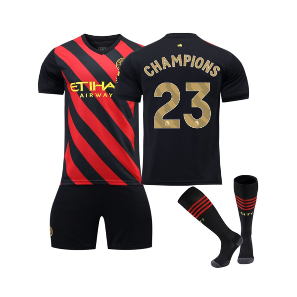 2023 Manchester City Champions Jubileumskläder för fotbollströja 26(145-150CM)