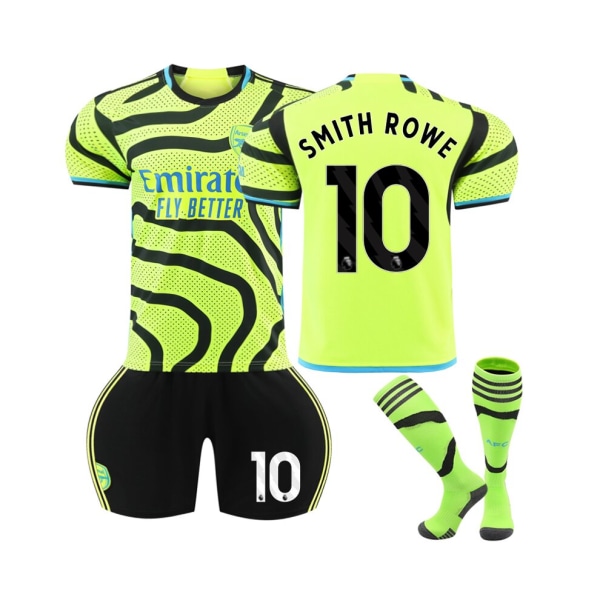 (2023/24 Arsenal bortatröja #10 Smith Rowe set 22(130-135CM)