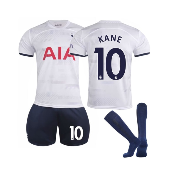 ( 2023/24 Tottenham Home #10 Kane Fotbollströja Kit för barn Vuxna XL(180-190CM)