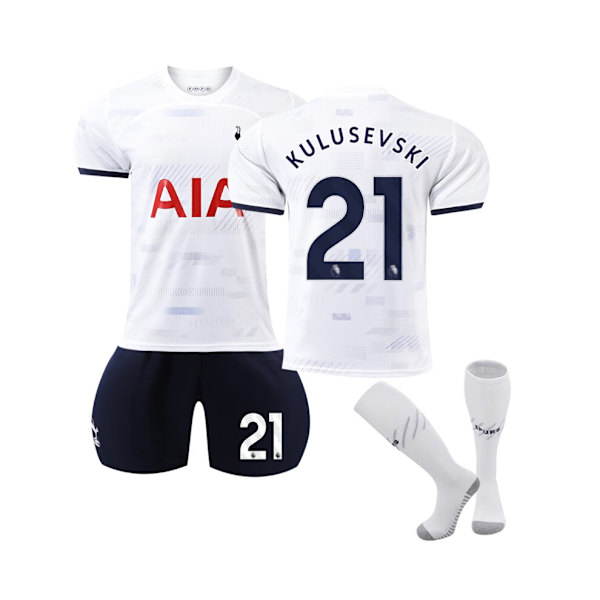 (2023/24 Tottenham Hemma #21 Kulusevski set 28(150-155CM)