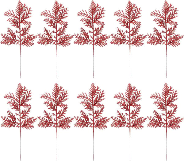 10 Kimaltelevaa Tekojoululehteä DIY-Joulukuuseen